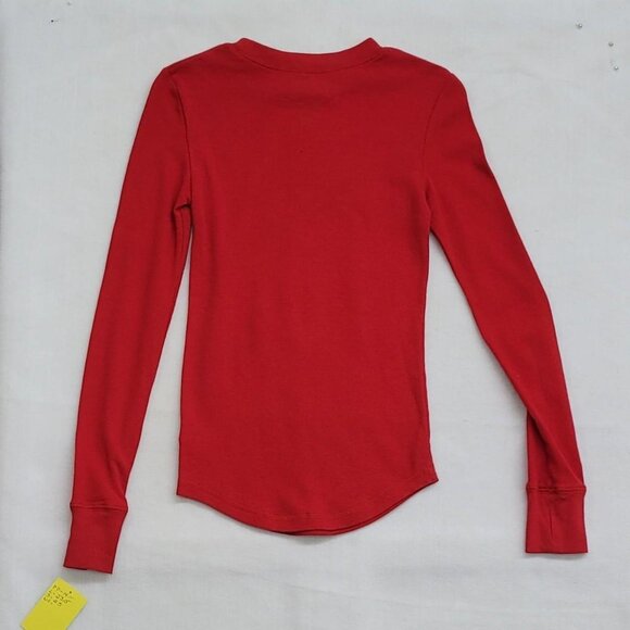 Betty Boop Red Long Sleeve Top – Junior Small Graphic Tee - Picture 4 of 5